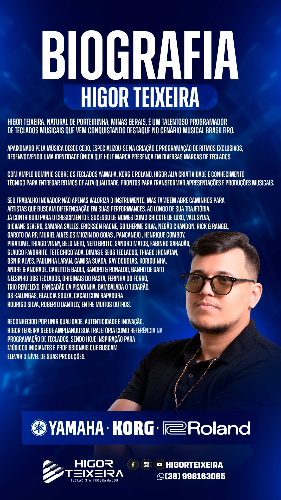 Biografia de Higor Teixeira